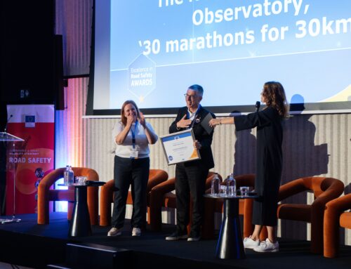 NTUA won the European Road Safety Excellence Award, Brussels, October 2025