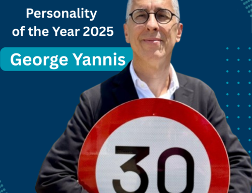 George Yannis is the IRF Personality of the Year 2025