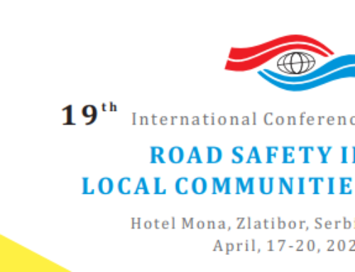 19th International Conference Road Safety in Local Communities, Zlatibor, April 2024