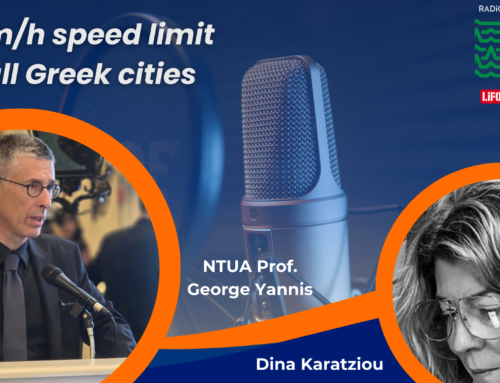 George Yannis Podcast – 30km/h speed limit in all Greek cities, May 2025